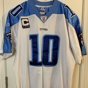 Pre-owned TN Titans Vince Young Reebok NFL Jersey